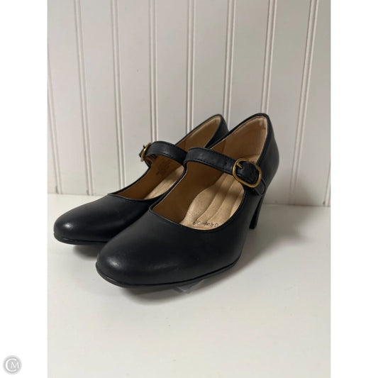 Shoes Heels Block By Sofft In Black, Size: 6
