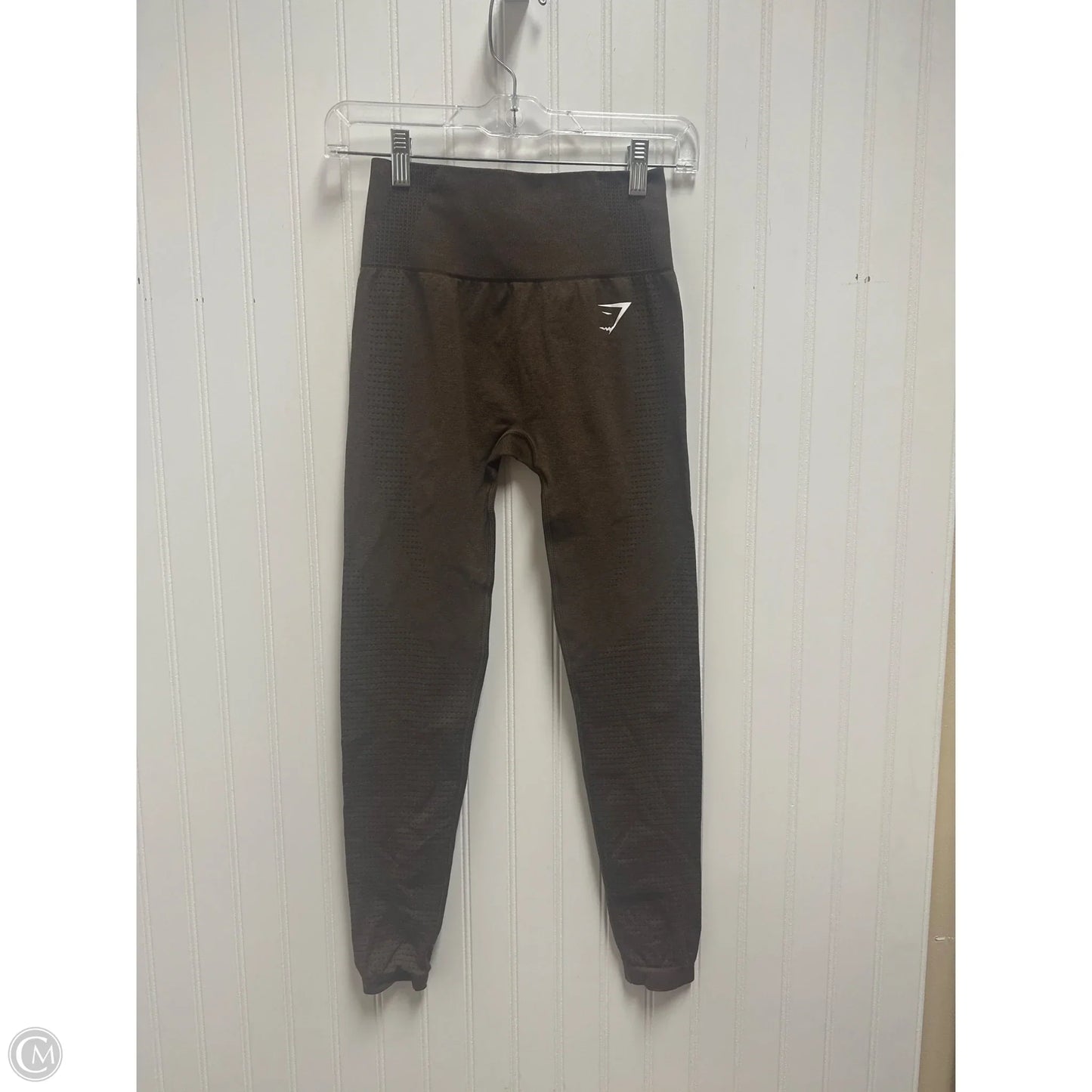 Athletic Leggings By Gym Shark In Brown, Size: Xs