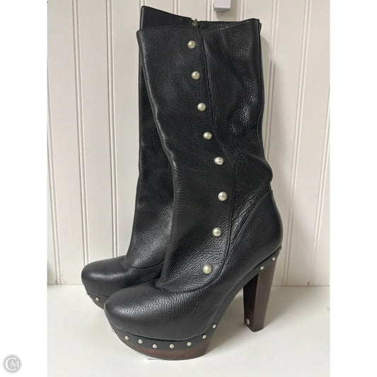Boots Designer By Ugg In Black, Size: 9