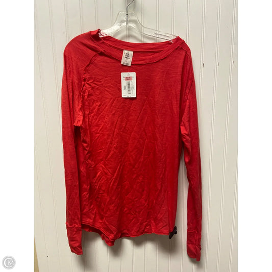 Top Long Sleeve Basic By We The Free In Red, Size: Sp