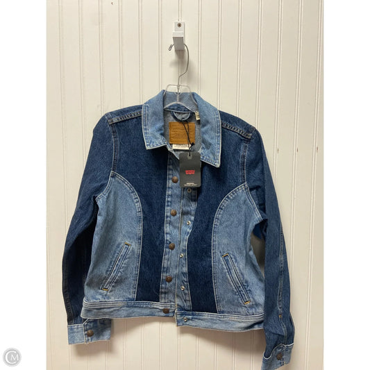 Jacket Denim By Levis In Blue Denim, Size: M