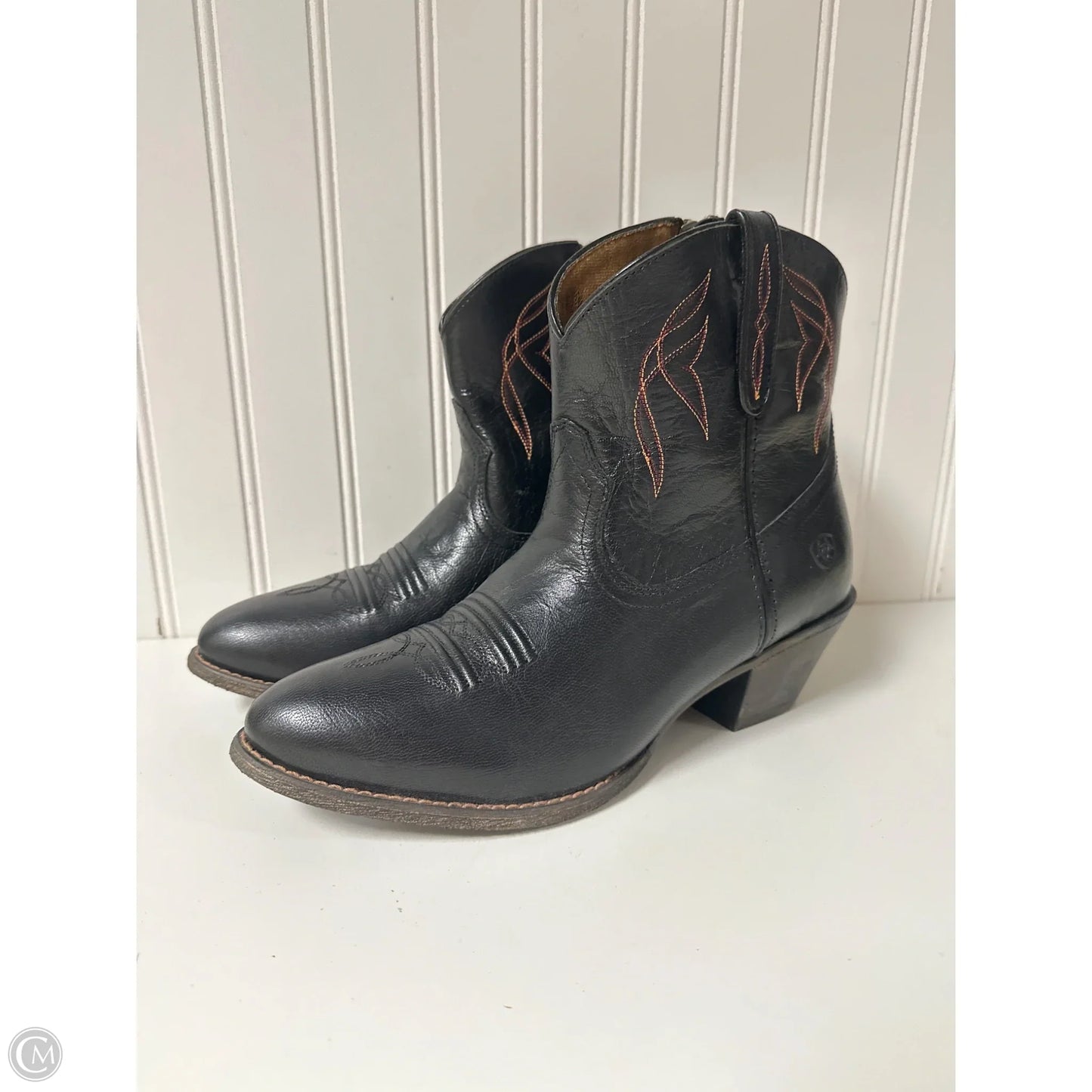 Boots Western By Ariat In Black, Size: 9