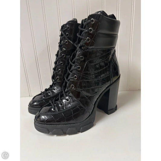Boots Designer By Michael Kors In Black, Size: 9.5