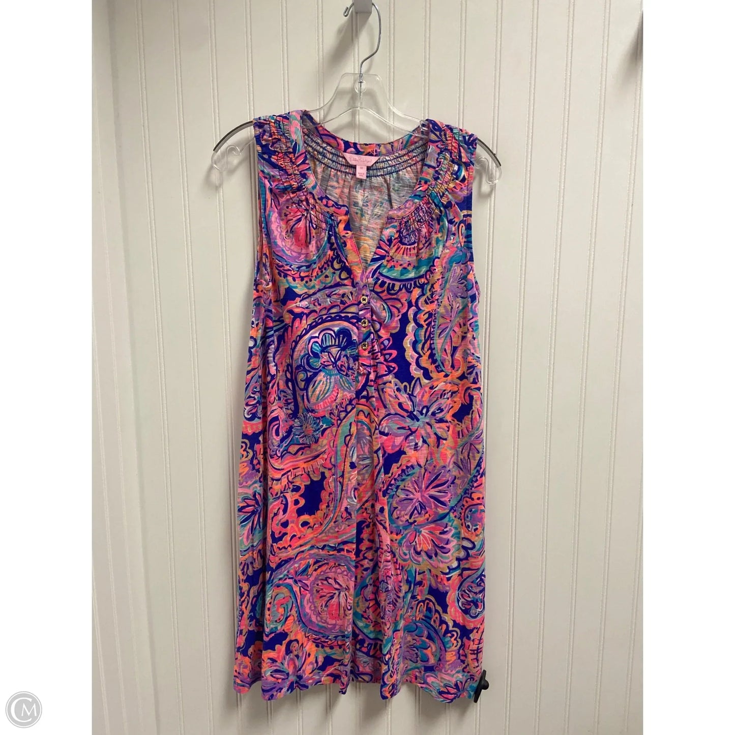 Dress Designer By Lilly Pulitzer In Blue, Size: M