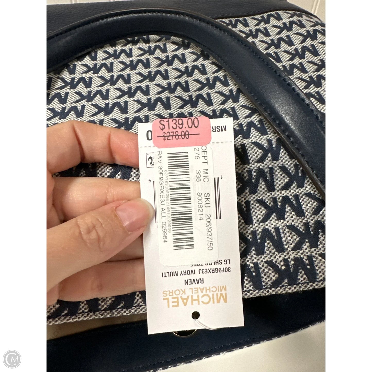 Handbag Designer By Michael Kors, Size: Large