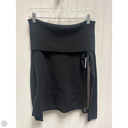 Top Long Sleeve By Ann Taylor In Black, Size: S