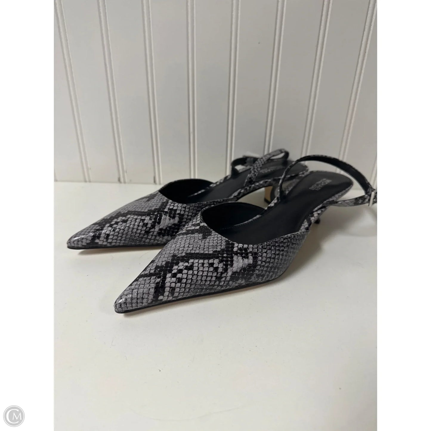Shoes Designer By Michael Kors In Snakeskin Print, Size: 8