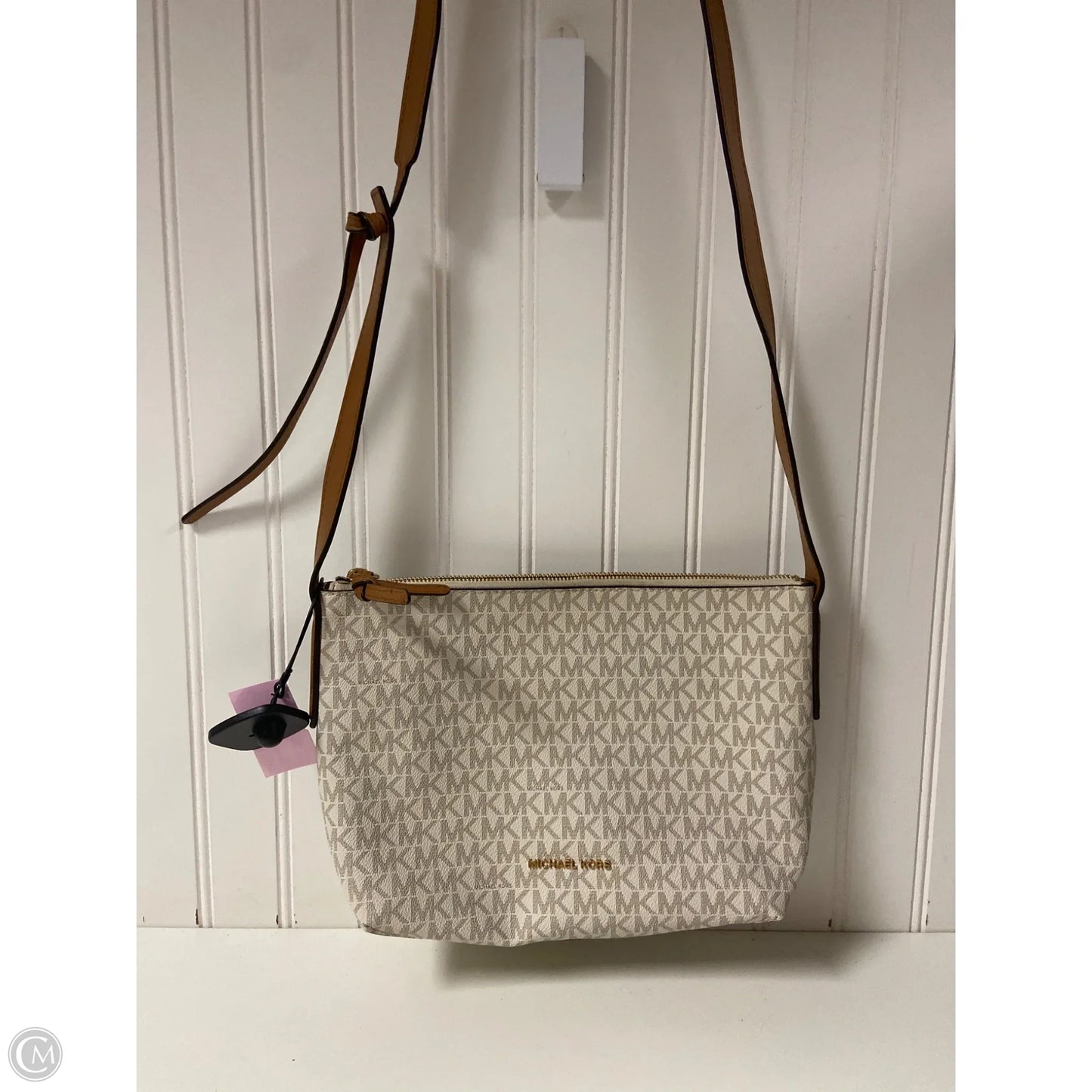 Crossbody Designer By Michael Kors, Size: Medium