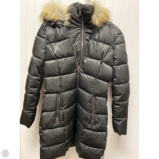Coat Puffer & Quilted By Laundry In Black, Size: Xs