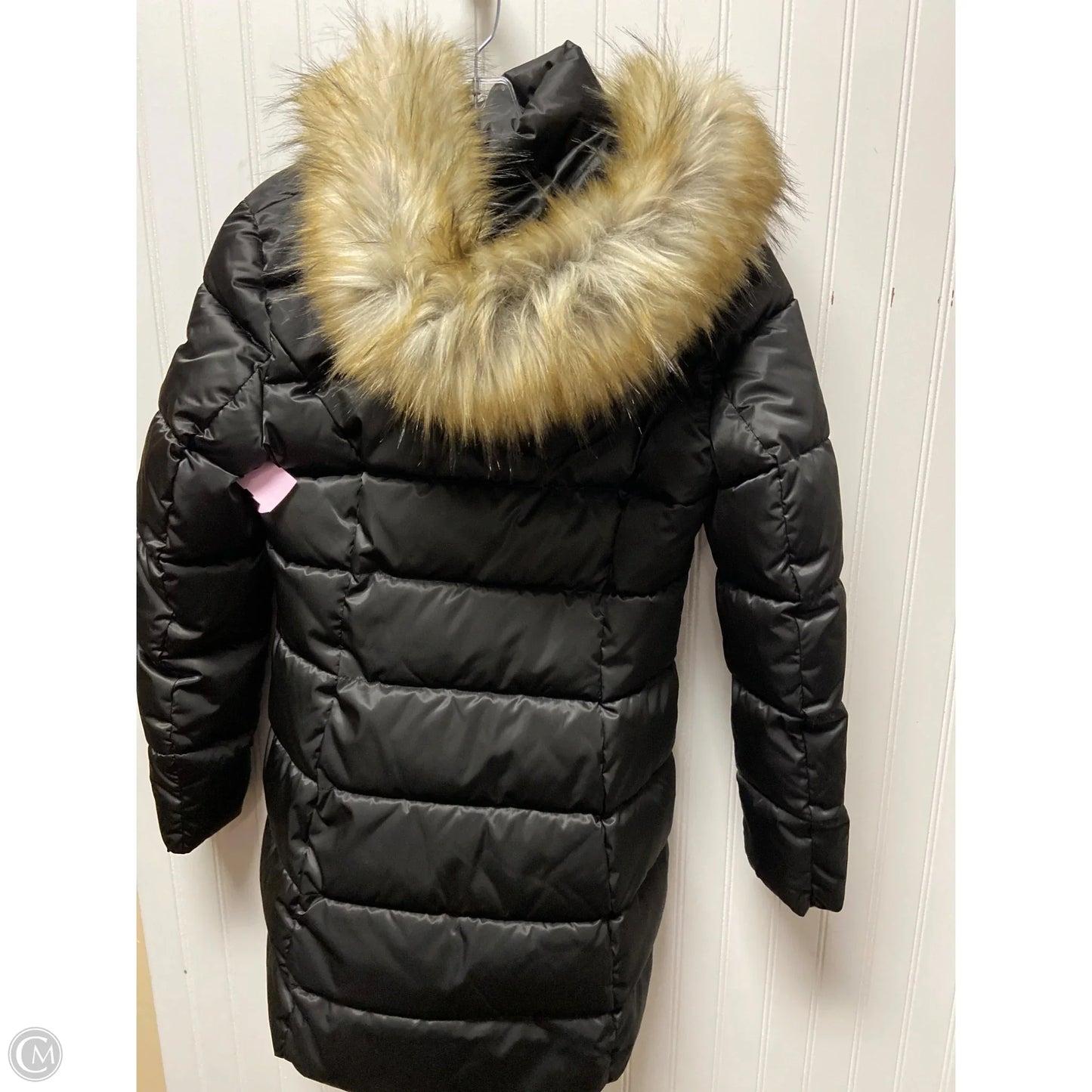 Coat Puffer & Quilted By Laundry In Black, Size: Xs