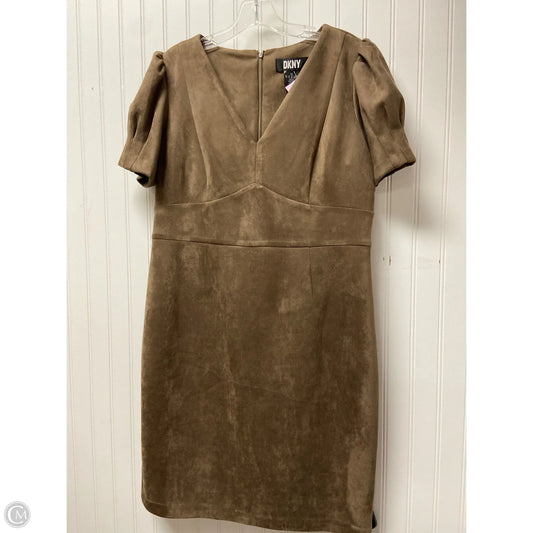Dress Work By Dkny In Brown, Size: Xl