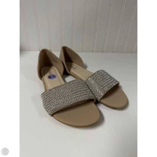 Shoes Flats By Nicole In Beige, Size: 8.5