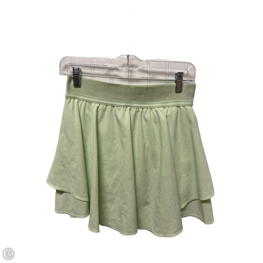 Athletic Skort By Lululemon In Green, Size: S