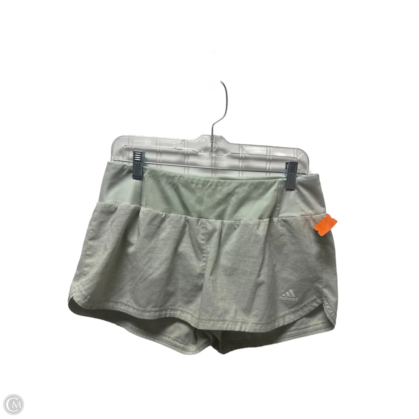 Athletic Shorts By Adidas In Green, Size: M