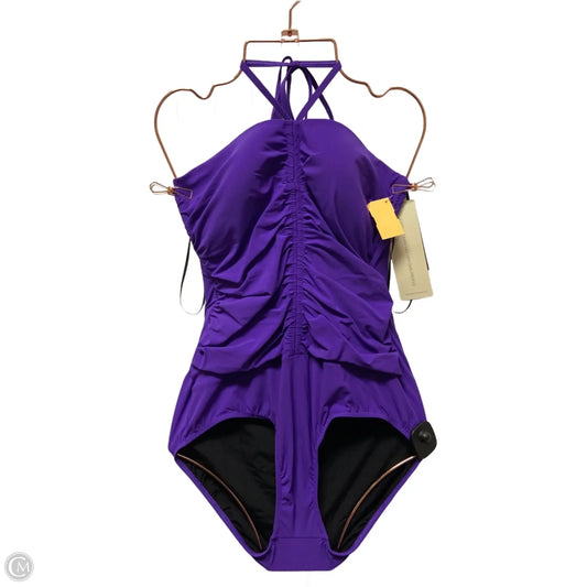Swimsuit By Gottex In Purple, Size: M