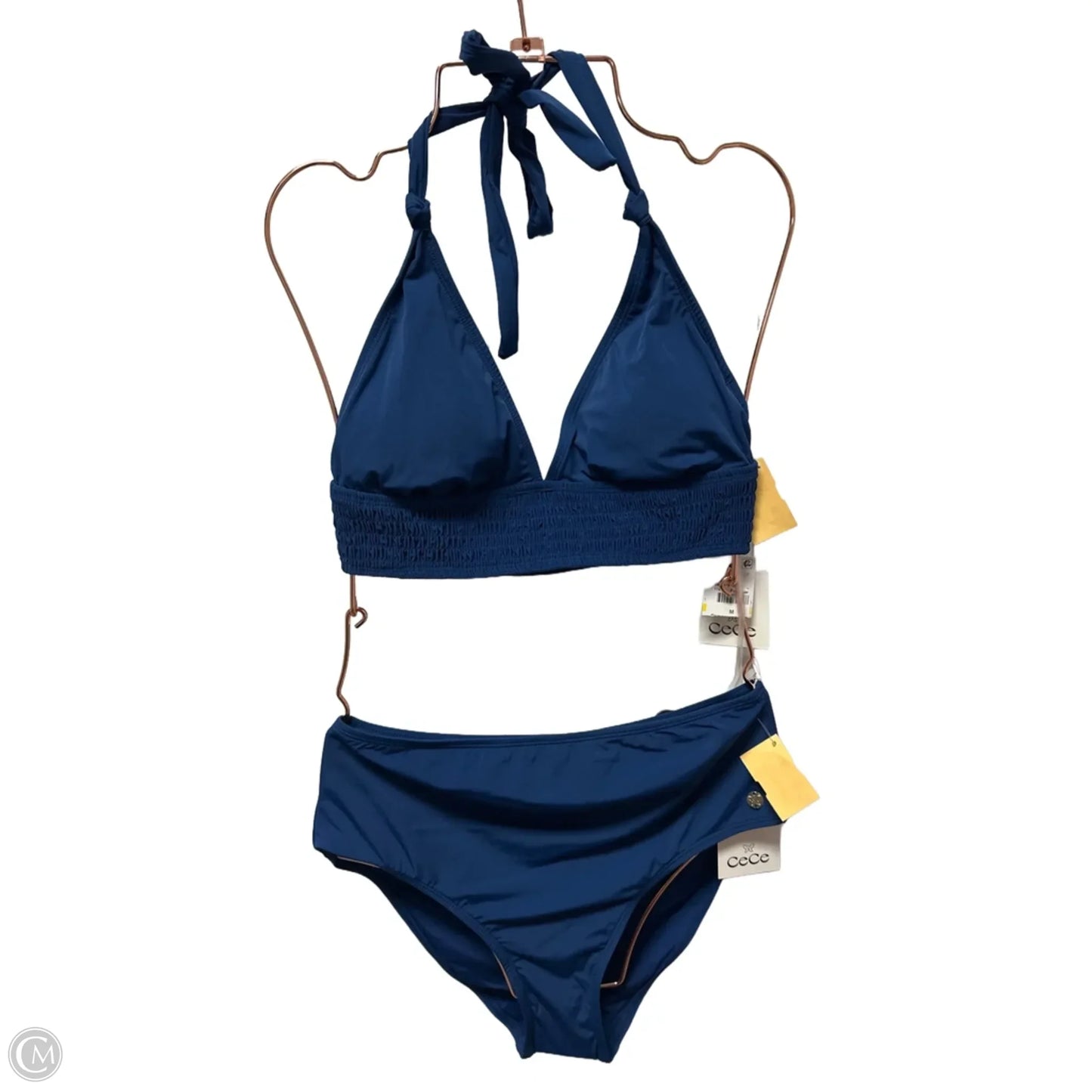Swimsuit 2pc By Cece In Blue, Size: M