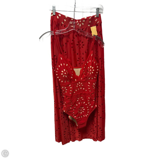Swimsuit 2pc By Clothes Mentor In Red, Size: S