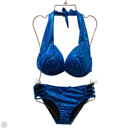 Swimsuit 2pc By Venus In Blue, Size: L