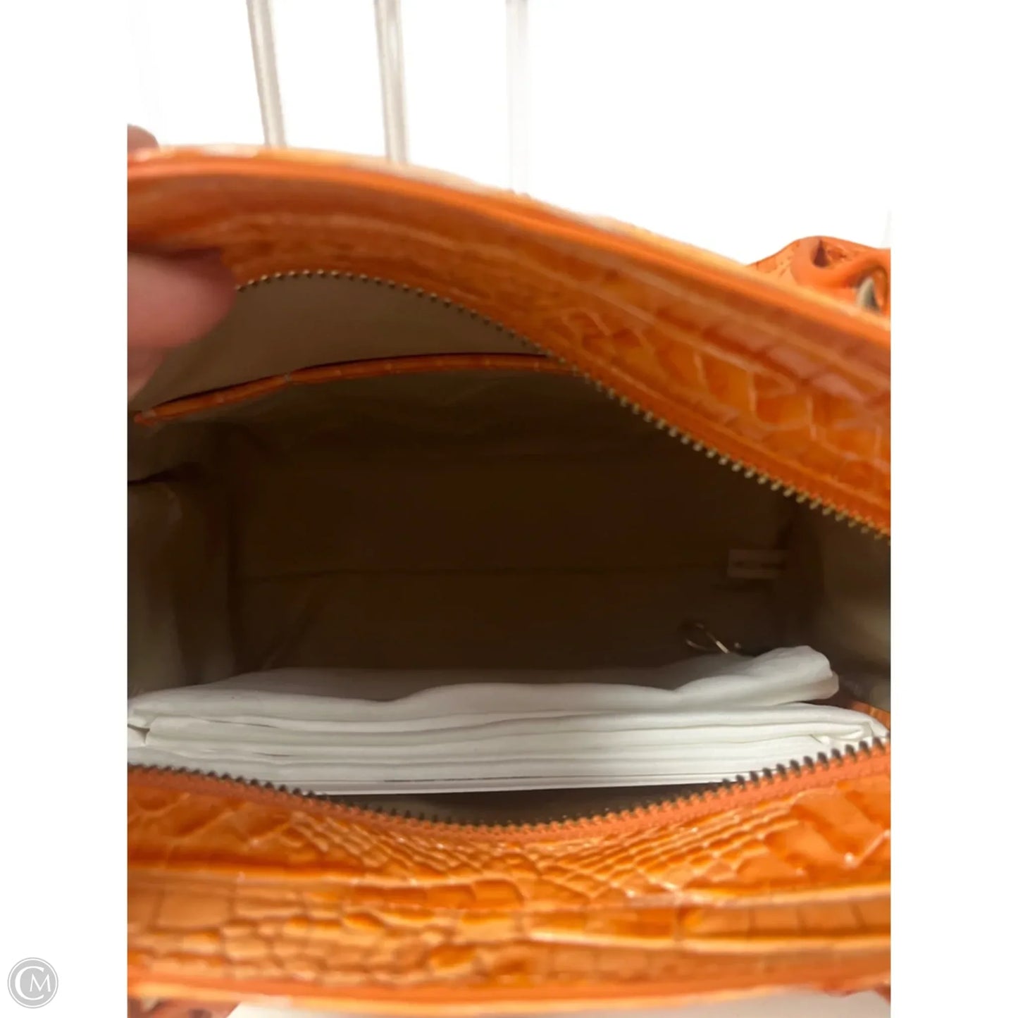 Handbag Designer By Brahmin, Size: Medium