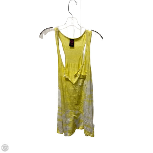 Top Sleeveless Basic By Clothes Mentor In Yellow, Size: 1x
