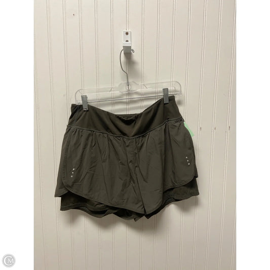 Athletic Shorts By Clothes Mentor In Green, Size: Xl
