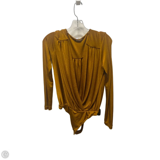 Bodysuit By Free People In Orange, Size: L