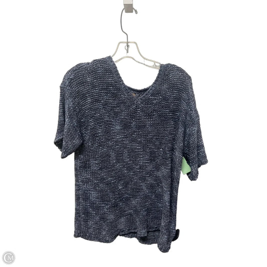 Top Short Sleeve By Chicos In Blue, Size: L