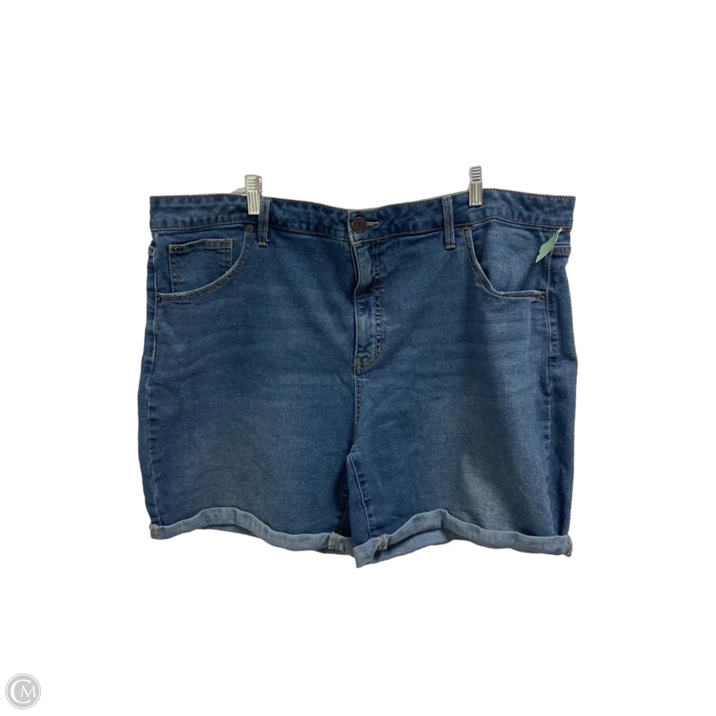 Shorts By Terra & Sky In Blue Denim, Size: 24