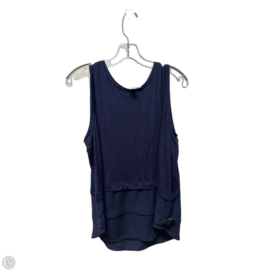 Top Sleeveless By Michael By Michael Kors In Blue, Size: Xl