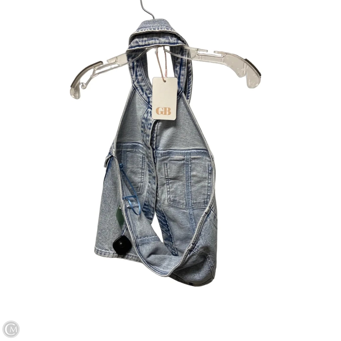 Top Sleeveless By Gianni Bini In Blue Denim, Size: M