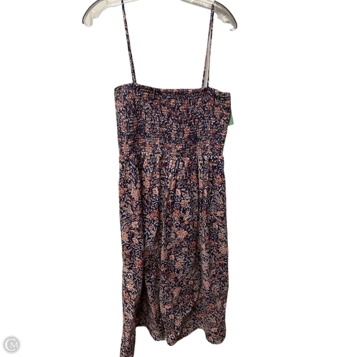 Dress Casual Maxi By Ann Taylor In Blue & Pink, Size: M