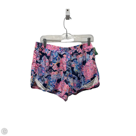 Shorts Designer By Lilly Pulitzer In Pink & Purple, Size: Xl
