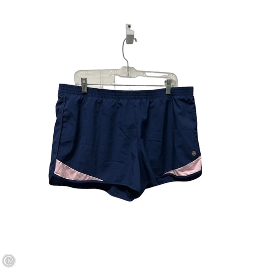 Shorts Designer By Lilly Pulitzer In Blue & Pink, Size: Xl