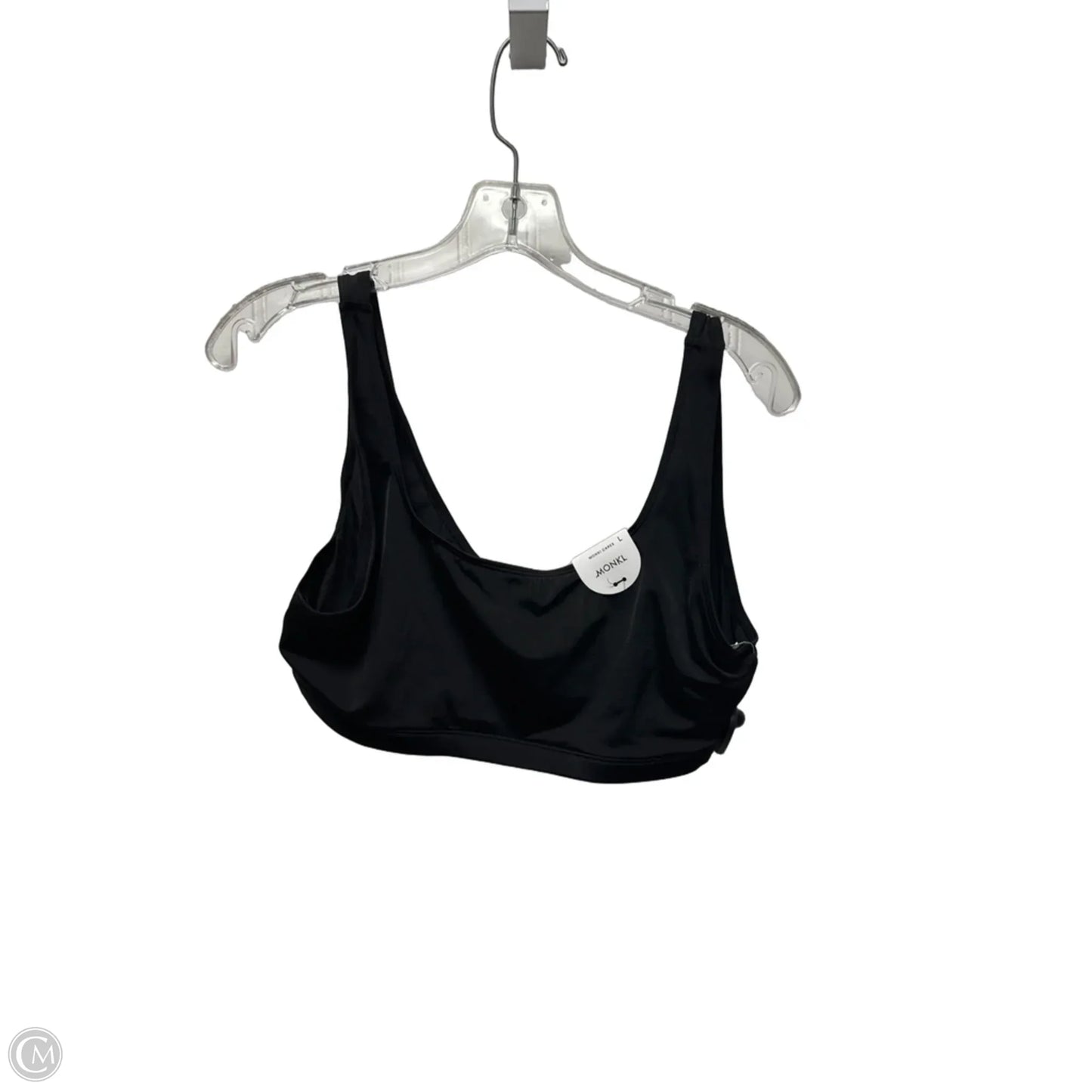 Athletic Bra By Clothes Mentor In Black, Size: L