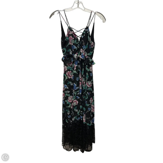Dress Casual Maxi By Express In Black, Size: Xs
