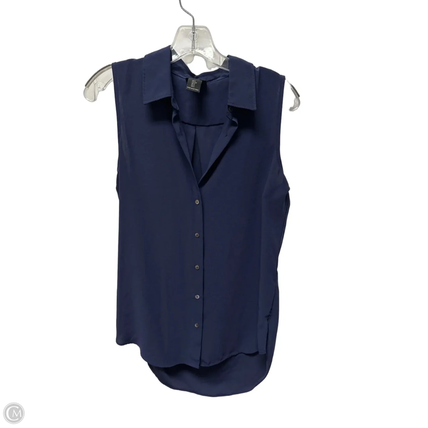 Top Sleeveless By Rachel Zoe In Navy, Size: S