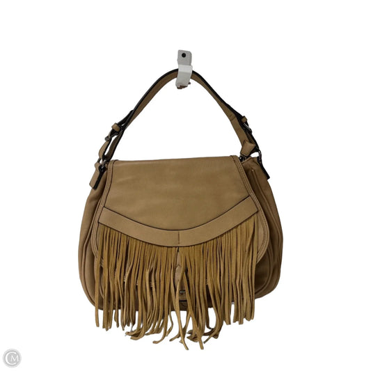 Handbag Leather By Clothes Mentor, Size: Medium
