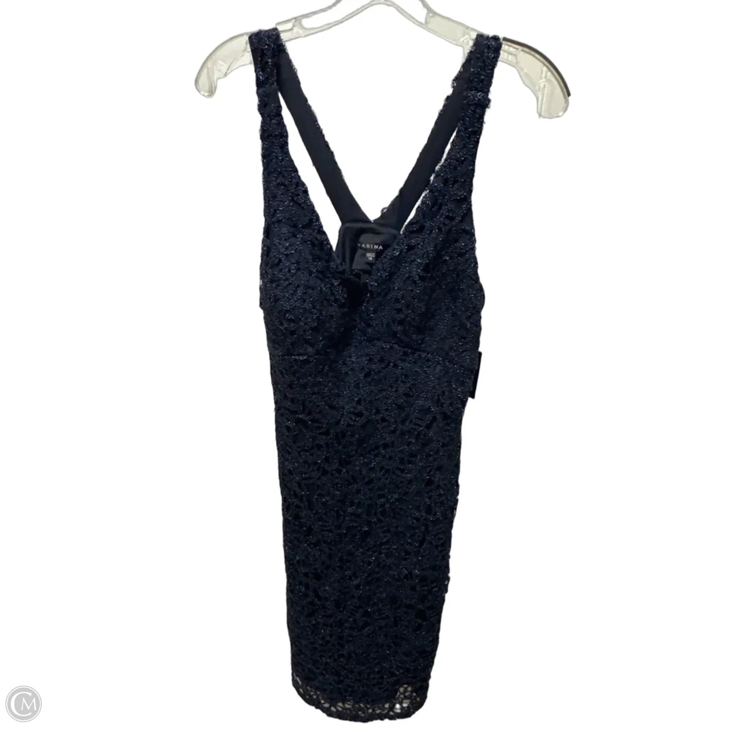 Dress Party Short By Marina In Navy, Size: M