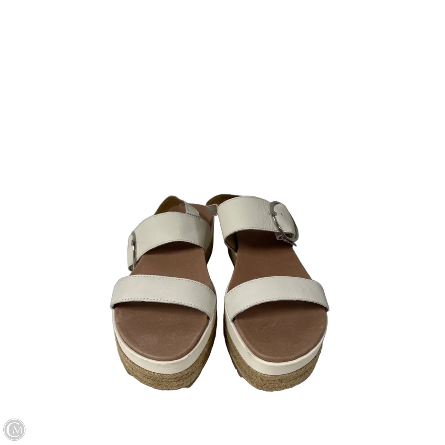 Sandals Designer By Ugg In White, Size: 9.5