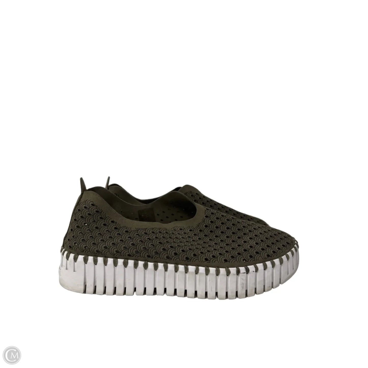Shoes Flats By Cmc In Green, Size: 9.5