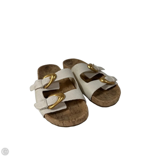 Sandals Flats By Aerosoles In White, Size: 8.5