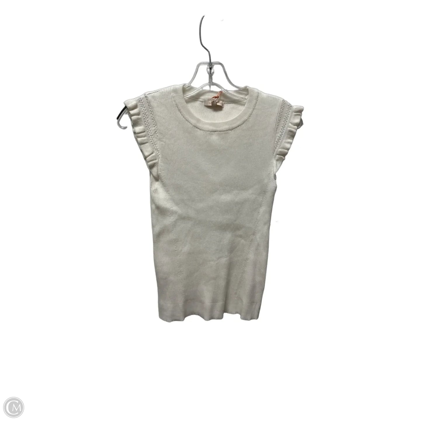 Top Sleeveless By Skies Are Blue In White, Size: S