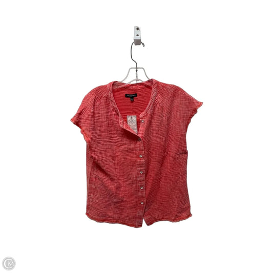 Top Short Sleeve Basic By Clothes Mentor In Pink, Size: S