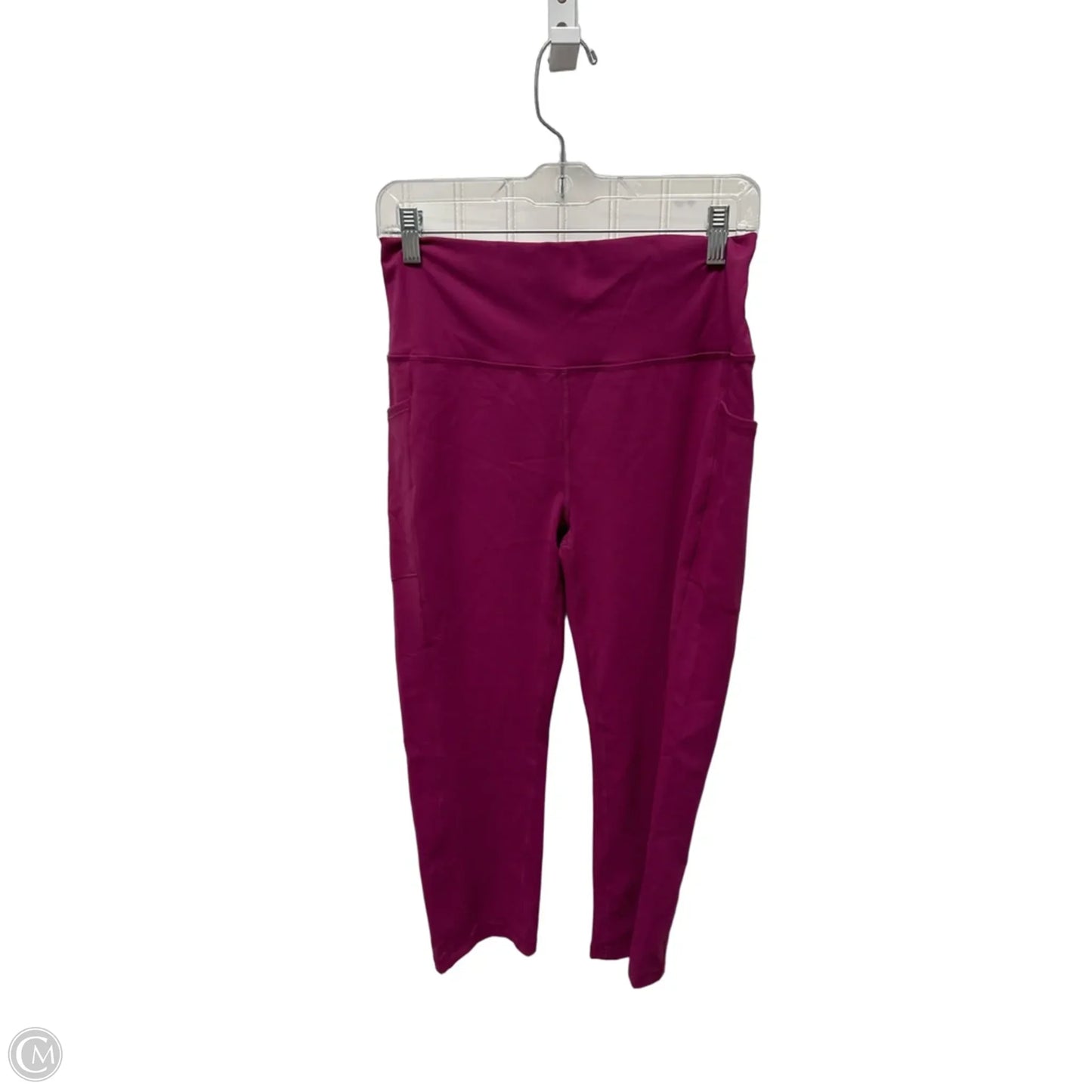 Athletic Leggings Capris By Rbx In Purple, Size: L