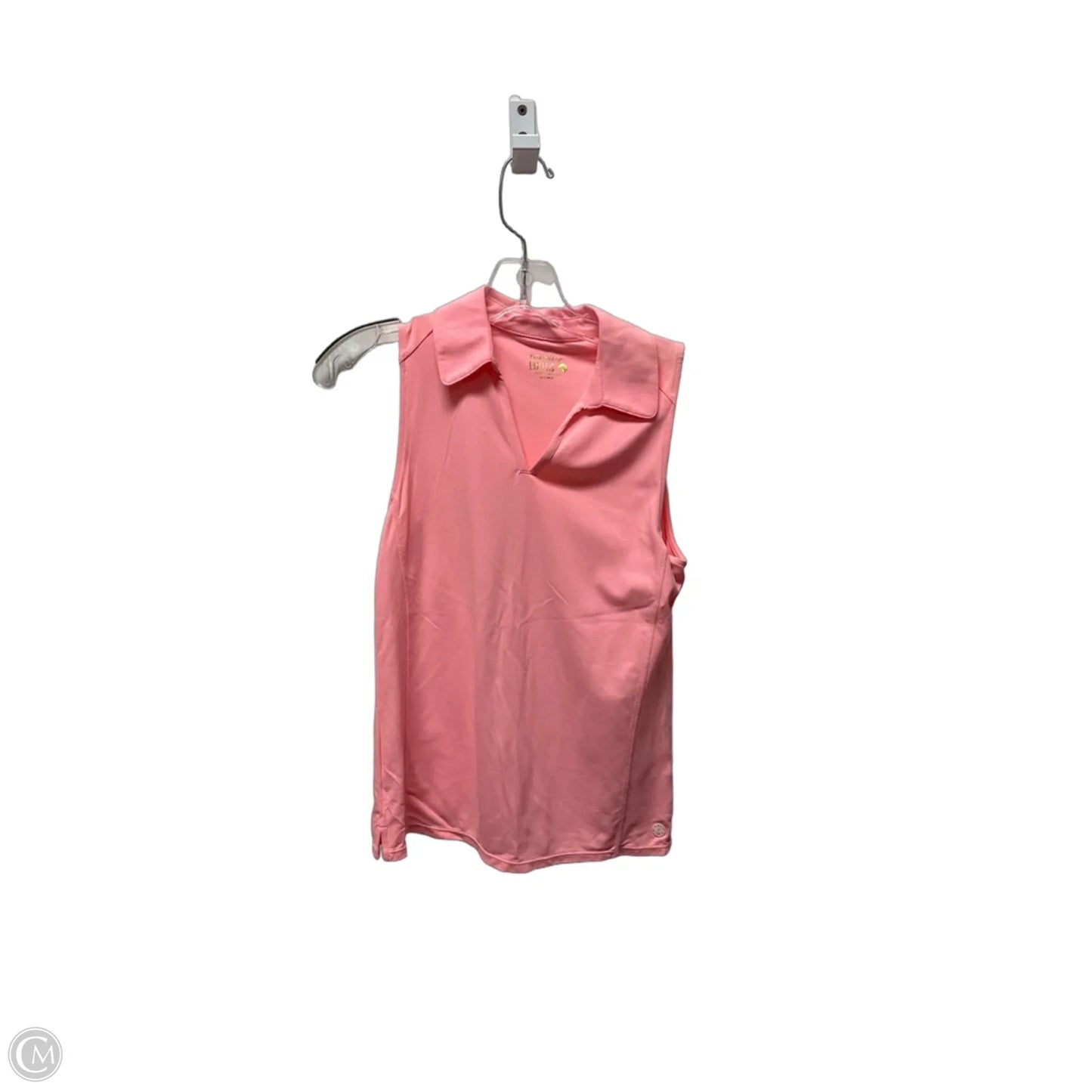 Top Sleeveless Designer By Lilly Pulitzer In Pink, Size: Xs