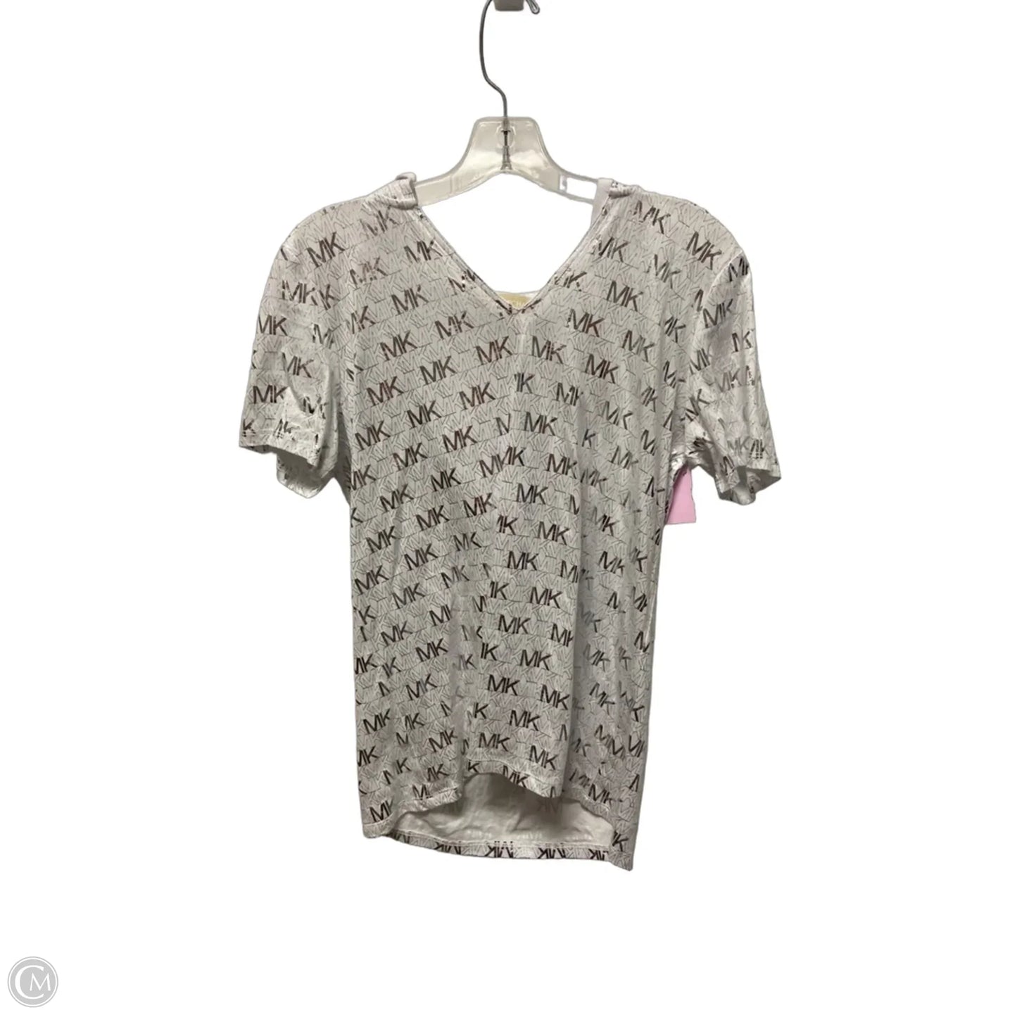 Top Short Sleeve By Michael By Michael Kors In White, Size: Sp