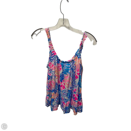 Top Sleeveless Designer By Lilly Pulitzer In Multi-colored, Size: S