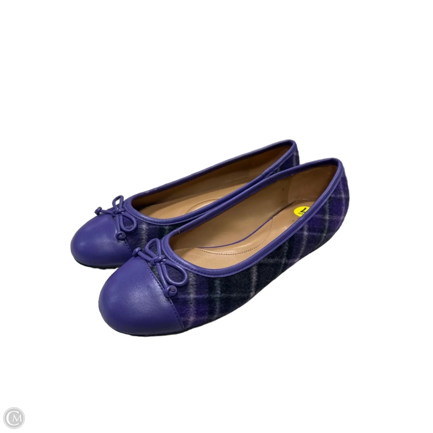 Shoes Flats By Talbots In Purple, Size: 7