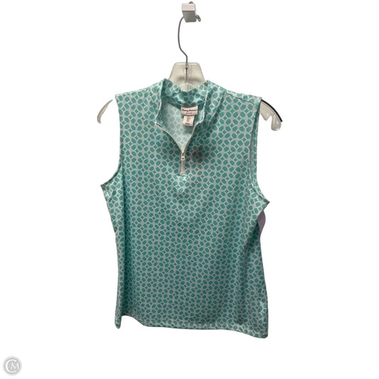 Athletic Tank Top By Tommy Bahama In Aqua, Size: L
