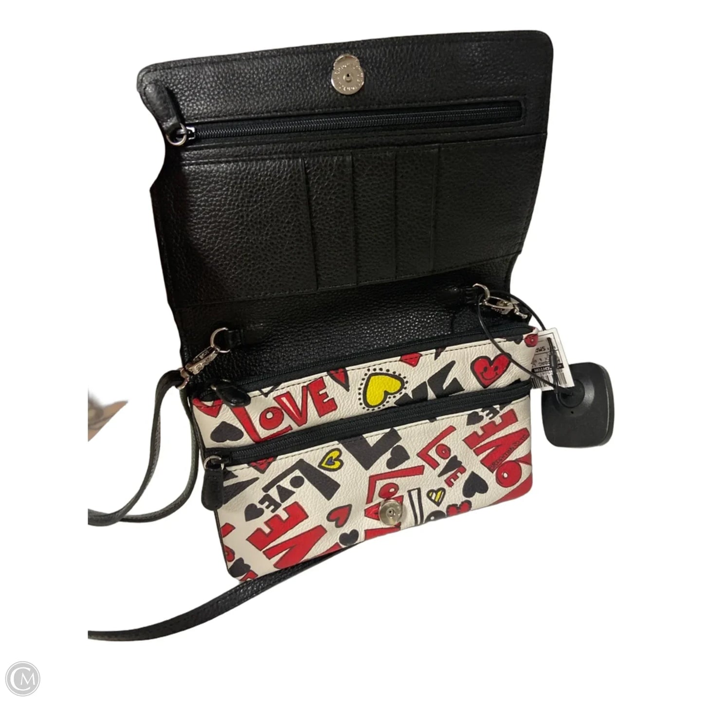 Handbag Leather By Brighton, Size: Small